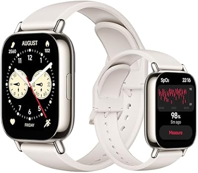 Redmi Watch 5 Lite, Smartwatch con display AMOLED 1.96", GNSS integrato, Chiamate Bluetooth, Autonomia 18 giorni, Resistenza Acqua 5ATM, Monitoraggio Salute e Sonno, 150+ modalità Fitness, Oro