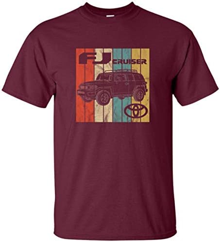 Toyota FJ Cruiser T-Shirt Land Cruiser Retro Style Graphic Vintage Tee