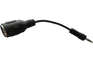 Beuiouer 2Pcs Type-A MIDI to 3.5mm Adapter 5.9" MIDI Female to TRS Male Audio Converter Cable for Synths Keyboards DAWs