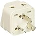 CKITZE BA-16-3P Grounded Universal 2-in-1 Type I Plug Adapter - 3 Pack