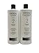 Nioxin System 2 Cleanser and Scalp Therapy Conditioner, 33.8 Ounce