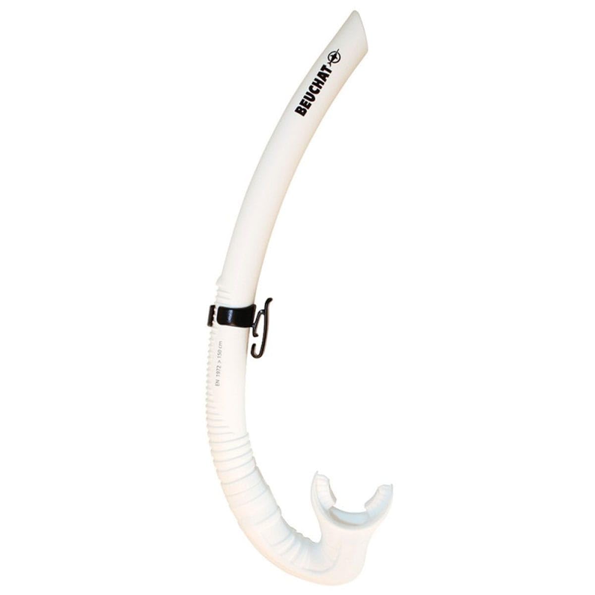 BEUCHAT Unisex Adult SPY Snorkel, White, One Size