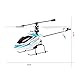 WL 4CH 2.4GHz Mini Radio Single Propeller RC Helicopter Gyro V911 RTF White&Blue