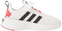 adidas Racer Tr23 Hook & Loop Sneaker, White/Core
