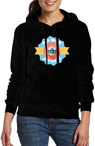 Hua Sweater Alien Peace Women's Print Cotton Long Sleeve Hoodie Sweater With Pocket