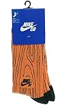 Nike Men's Sb Dri-Fit Woodgrain Crew Socks