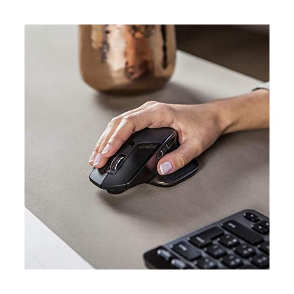 Logitech-MX-Master-Wireless-Mouse-Bluetooth-or-24-GHz-with-USB-Unifying-Mini-Receiver-1000-DPI-Any-Surface-Laser-Tracking-5-Buttons-Amazon-version-PC-Mac-Laptop-Graphite-Black Logitech MX Master Wireless Mouse, Bluetooth or 2.4 GHz with USB Unifying Mini-Receiver, 1000 DPI Any Surface Laser…