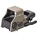 Sightmark Ultra Shot Plus QD Reflex Sight, Red and Green Sight, Flat Dark Earth Bundle with 2 Extra CR123 Batteries and a Lightjunction Battery Box