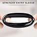 Rubber Openings Entry Sleeves Tight O-Ring Air Seal for PALOQUETH Automatic Penis Vacuum Pump 2-Pack