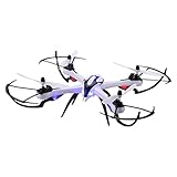 Yizhan Gift Tarantula X6 H16 2.4G 4CH RC Quadcopter Drone Hyper IOC UFO (No Camera) with US Plug (Black)
