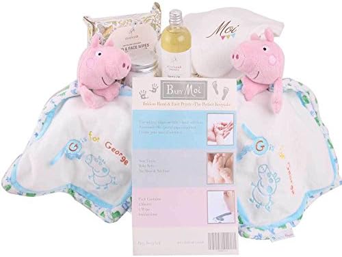 Baby Moi Twins Peppa Pig George Comforter Gift Hamper