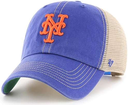 Amazon.com: '47 York Mets Trawler Clean Up Adjustable Hat Cap