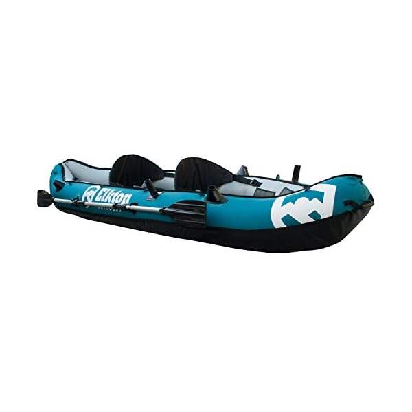 Elkton-Outdoors-10-Foot-Inflatable-Tear-Resistant-Fishing-Kayak-With-Double-Sided-Oars-Rod-Holders-Foot-Pump-Repair-Kit