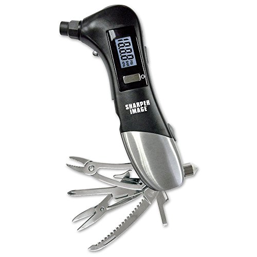 Sharper Image SI-AA7 Tire Gauge Multi-Tool  (9 tools in one)