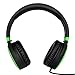 RockPapa Over Ear Stereo Foldabe Headphones Adjustable, Noise Isolating, Heavy Deep Bass, Folding Headsets with Microphone 3.5mm for Smart Phones Tablets Computers MP3/4 DVD (Black/Green)