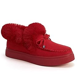 TINSTREE Winter Flat Boots Warm Durable Shoes