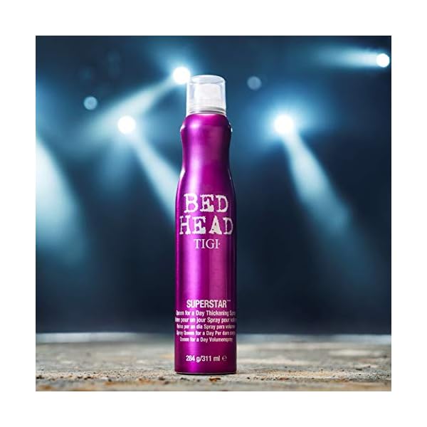 Bed-Head-by-Tigi-Queen-For-A-Day-Volume-Thickening-Spray-for-Fine-Hair-311ml Bed Head by Tigi Queen For A Day Volume Thickening Spray for Fine Hair 311ml