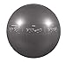 GoFit ProBall Stability Ball – Printed Exercise Ball for Yoga, Workout, Balance - Silver 75cm,GF-75PRO