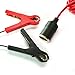 12V Cigarette Splitter Plug Heavy Duty Extension Cord with Battery Alligator Clamps