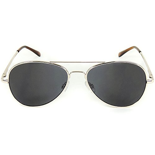 Gold Frame Aviator Spy Sunglasses 360 
