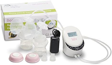 Double Electric Comfort Breast Pump,With Built-in Rechargeable Battery,By Bestine