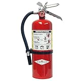 Amerex B402, 5lb ABC Dry Chemical Class A B C Fire Extinguisher, with Wall Bracket