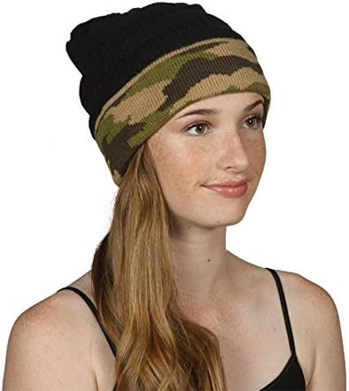 Gravity Threads Soft Camouflage Cuff Beanie