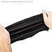 Orgrim Long Hair Swim Cap,Waterproof Silicone Swimming Cap for Adult Woman and Men,Keeps Hair Clean Ear Dry with Nose Clip and Ear Plugs (Black)