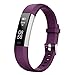 Lintelek Activity Tracker Slim Fitness Tracker Watch, Touch Screen Smart Bracelet with Anti-Lost Strap for Android Phone or iPhone