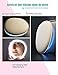 Acelone Lighted Makeup Mirror,Travel Handheld Mirror Compact Portable Mirror with LED Lights for Beauty Cosmetic Camping