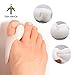 Bunion Corrector - Set of 2 Soft Silicone Gel Bunion Toe Straighteners, Big Toe Separator, Toes Spreaders, for Bunion Pain Relief Crooked Toes, Pressure, and Hallux Bunions