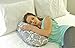 Luna Lullaby Bosom Baby Nursing Pillow, Sage Dot
