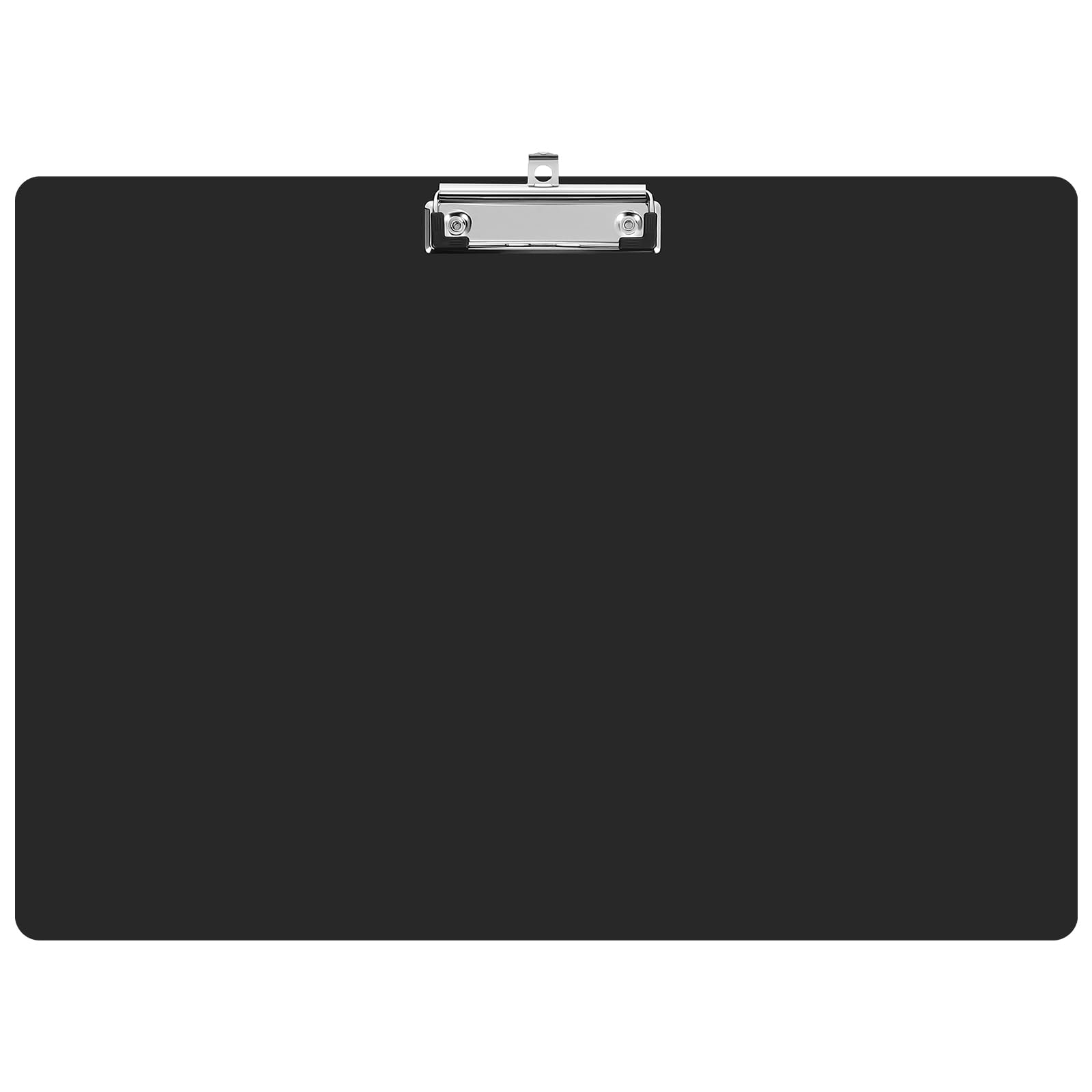TOYANDONA A3 Clipboard with Low Profile Clip File Folder Clip Paper Clip Pad for Drawing Writing Plastic Clipboard Hardboard for Classrooms, Offices, Restaurants, Doctor Offices, Black