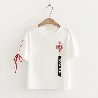 Amazon Viviseason ビビシーズン 白tシャツ さくら ストライプ付き