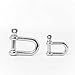 XYZ Boat Supplies Stainless Steel D Shackle