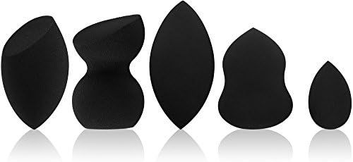 Mixed Sponge Set by Studio 5 Cosmetics. Includes 5 Pro Blending Sponges for a variety of applications.