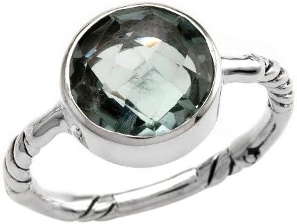 Balissima By Effy Collection Green Amethyst Ring Size 8