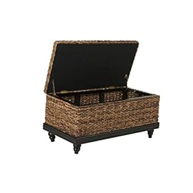 East at Main Coco table, Brown 41y0lC3YdyL