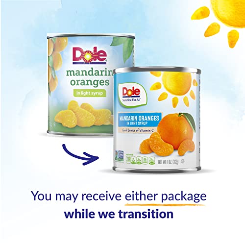 Dole Canned Mandarin Oranges in Light Syrup, 11 Oz Pricepulse
