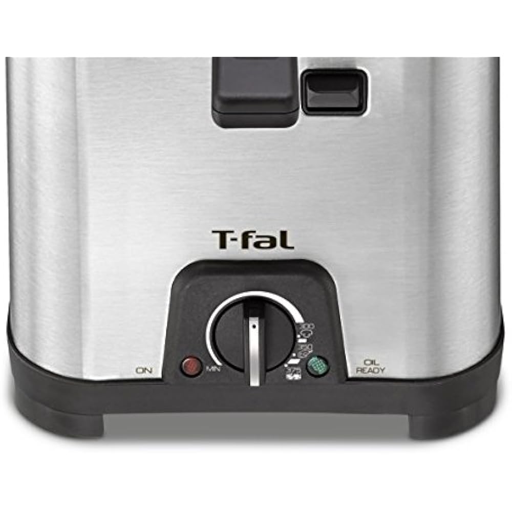 Tfal Deep Fryers FF492D Stainless Steel 1.2Liter Oil Capacity Adjustable Mini eBay