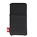 Hermitshell Trim Slim Protective Soft Cover Carrying Case Sleeve with Extra Pocket Compact Sizes for Anker Portable Charger Power Size: 2nd Gen Astro E6 E7 External Battery Colour: Black