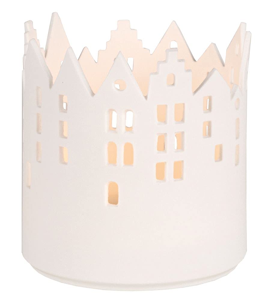 Räder Stadtlicht 90341 Marketplace Porcelain Unglazed White 11 x 10 cm
