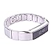Newest Premium Replacement Accessory Metal Watch Bands Bracelet Strap for Fitbit Alta (No Tracker) (Style C: silver)