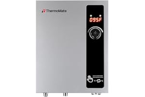 ThermoMate Electric Tankless Water Heater, 11kW 208~240 Volt, On Demand Instant Hot Water Heater, Self Modulating Energy Savi