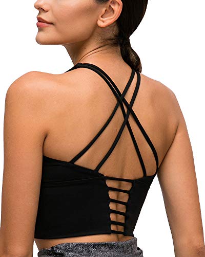 Yxiuexur-Womens-Sports-Bra-Medium-Support-Strappy-Back-Cropped-Tank-Tops-Padded-Workout-Yoga-Longline-Bra