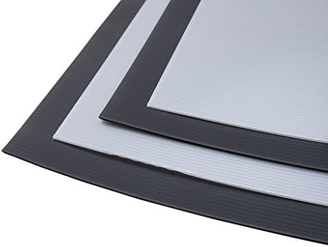 Corrugated Plastic Correx Sheet Floor Protector Protection Fluted Board 1.2m x 2.4m 2mm by Trio Plus