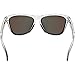Oakley OO9013 Frogskins Square Sunglasses, Polished Clear/Sapphire Iridium, 55 mm