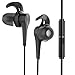 BYZ Earhook Earphones with Mic Black
