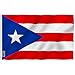 ANLEY Fly Breeze 3x5 Foot Puerto Rico Flag - Vivid Color and Fade proof - Canvas Header and Double Stitched - Puerto Rican National Flags Polyester with Brass Grommets 3 X 5 Ft