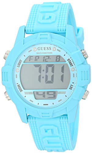 GUESS-Womens-Analog-Quartz-Watch-with-Silicone-Strap-Blue-18-Model-GW0015L3